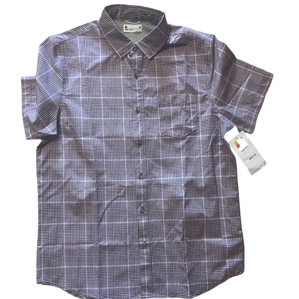 Men's Plaid Short Sleeve Shirt